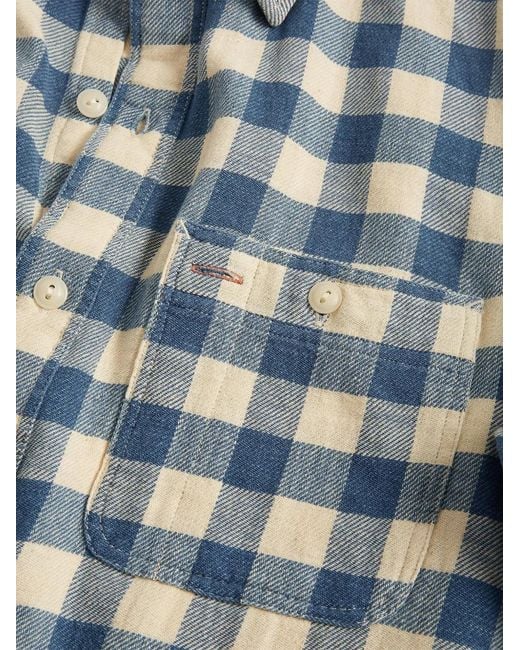 RRL Farrel Blouse in het Blue
