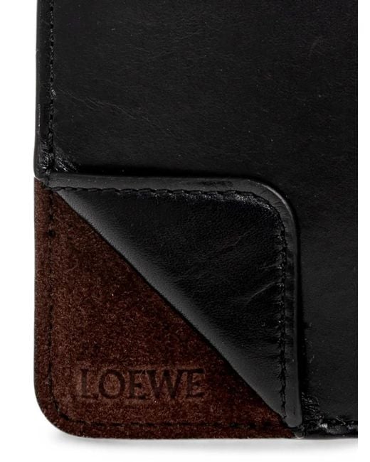 Loewe Black Zip-Fastening Cardholder for men