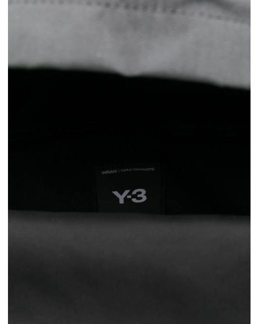 Y-3 Gray Rucksack Mit Logo