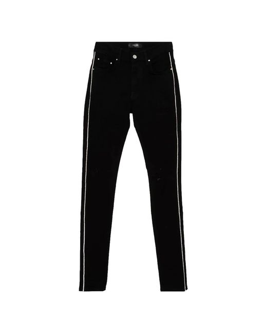 Amiri Black Button-Fastening Jeans for men