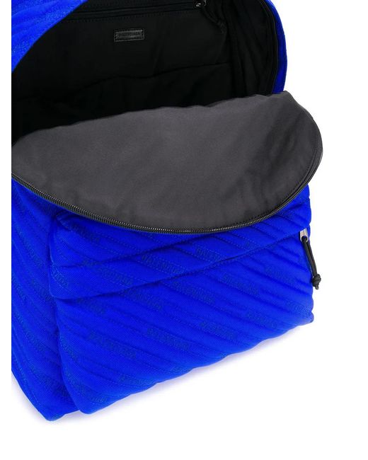 Balenciaga Gewatteerde Rugzak in het Blue voor heren