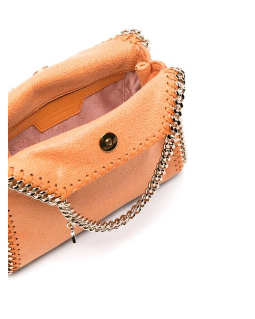 Stella McCartney Pink Small Falabella Whipstitch-chain Tote Bag