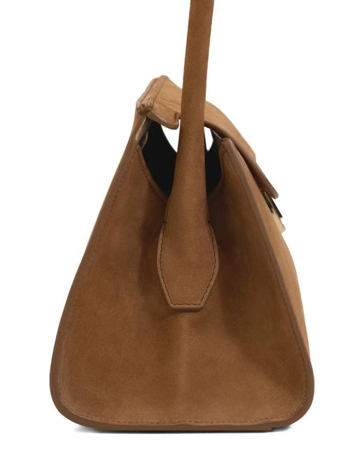 Borsa A Spalla Mimi Mini di AMI in Brown