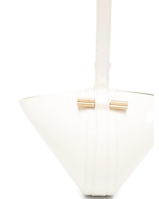 Victoria Beckham White Dia Tote Bag