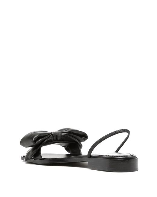 DSquared² Multicolor Leather Bow Sandals