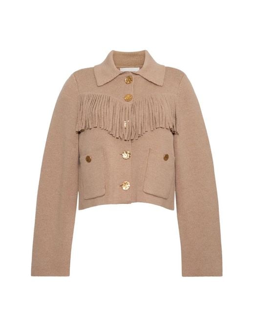 Cara Cara Natural Olympia Fringed Boxy Jacket