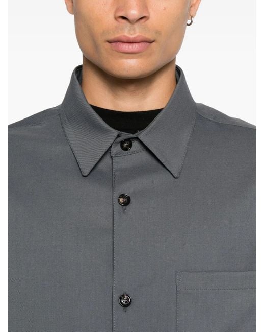 Camisa de manga larga BE ABLE de hombre de color Gray