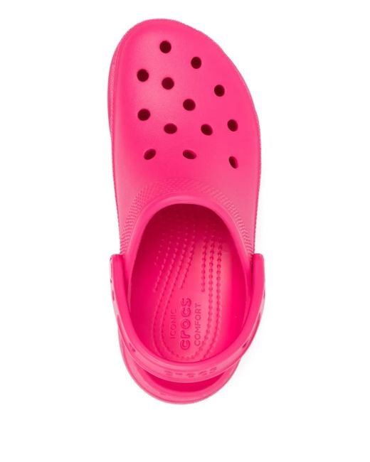 CROCSTM Pink Bae Clogs Mules 40Mm