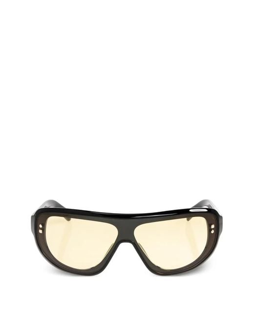 Jacquemus Black Geometric-Frame Sunglasses