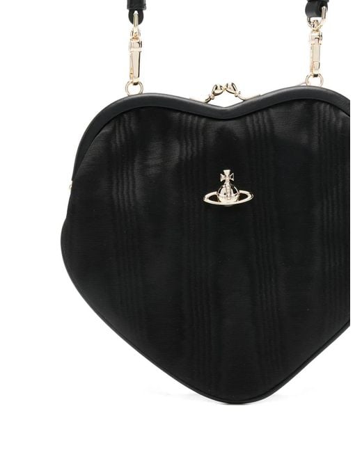 Vivienne Westwood Black Heart Orb Satchel