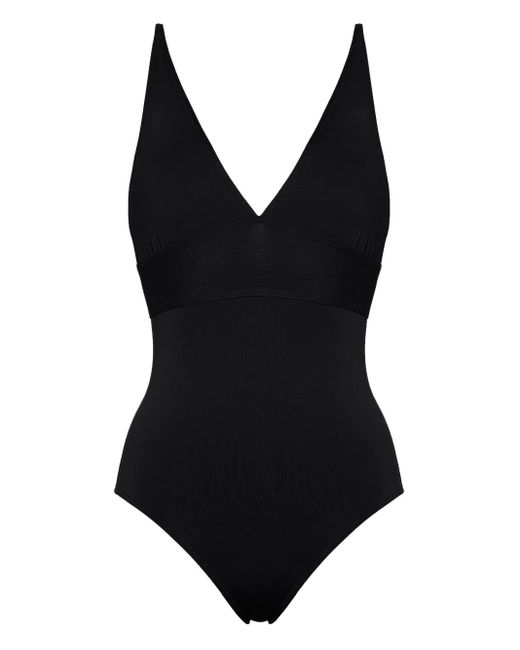 Eres Black Larcin V-Neck Swimsuit