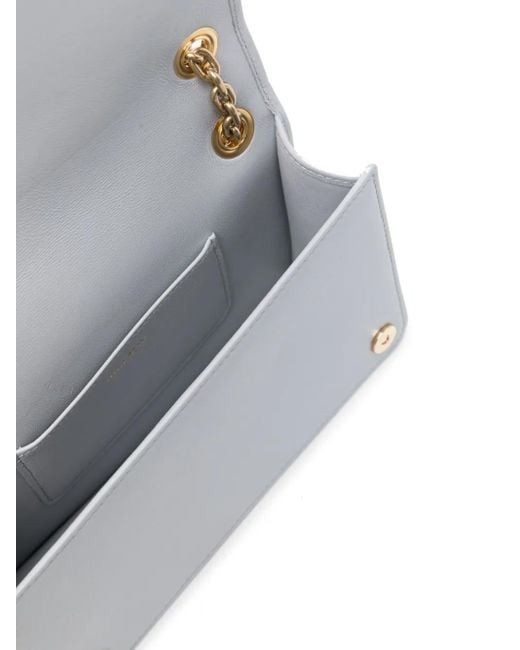 Miu Miu White Matelassé Nappa-Leather Mini Bag
