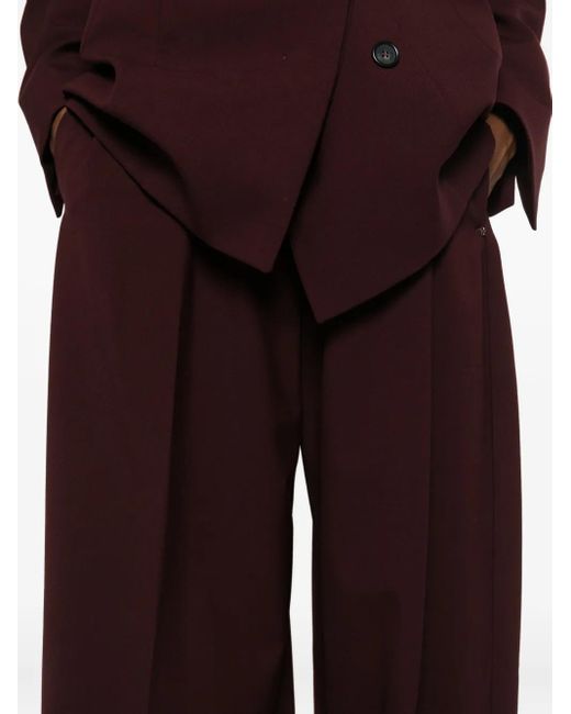 Blazer En Laine Sportmax en coloris Purple