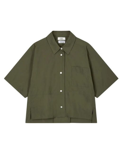 Camicia A Maniche Corte di Studio Tomboy X in Green
