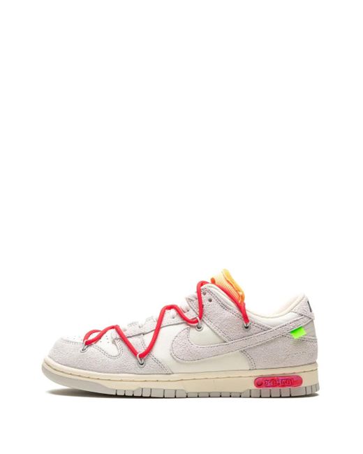 Baskets Dunk 'Off Nike en coloris Pink