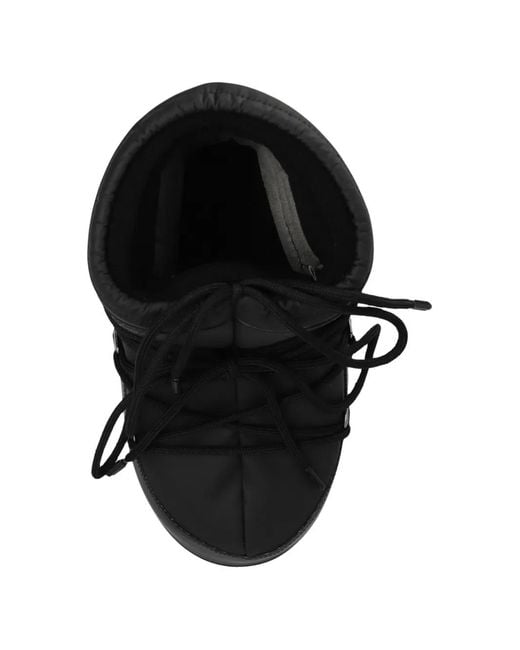 Moon Boot Black Icon Ankle Boots