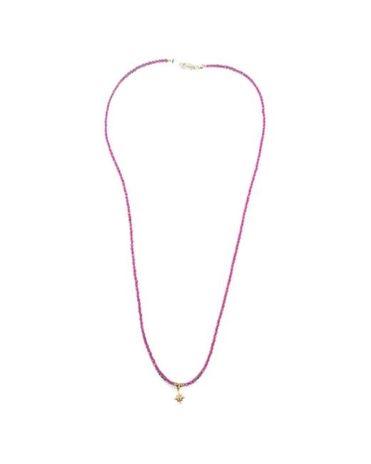 Collier Ruby Star Madison en coloris White