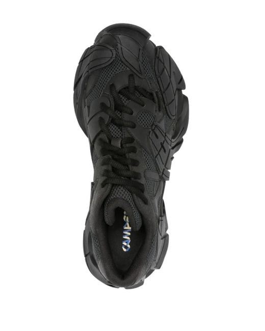 CAMPERLAB Black Tormenta Panelled Mesh Sneakers