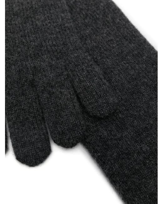 Max Mara Black Timor Gloves