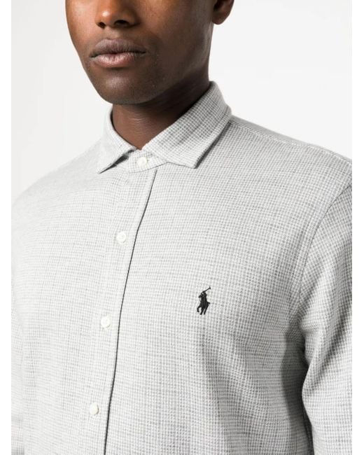 メンズ Polo Ralph Lauren ロゴ シャツ White