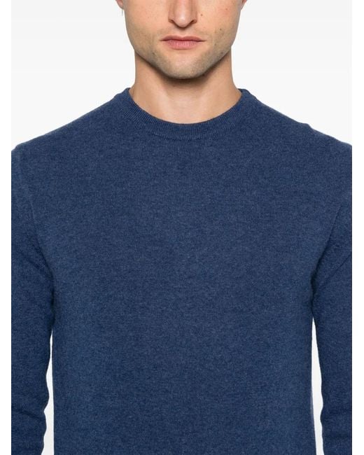 Woolrich Wollen Trui in het Blue voor heren