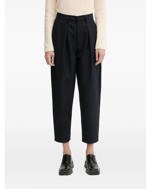 Marc O' Polo Black Pleated Trousers