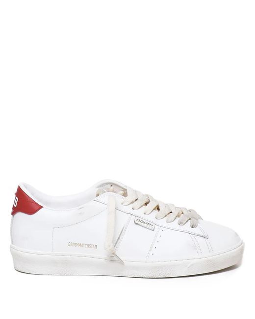 Golden Goose Deluxe Brand White Sneakers for men