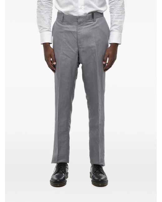 Corneliani Gray Identity Trousers for men