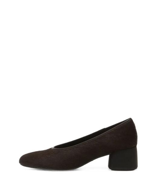 Vagabond Black Escarpins Livia À Talon Épais En Poil D Eponey