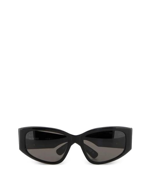 Balenciaga Black D-Frame Nano Sunglasses
