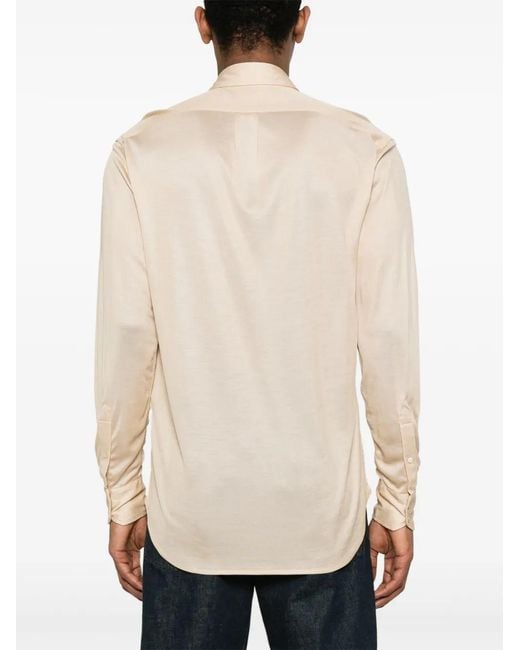 Tom Ford Natural Sheer Silk Shirt for men