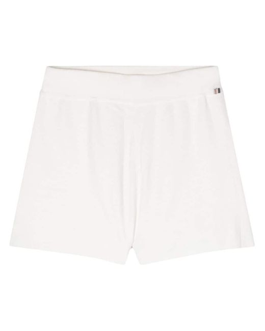 Extreme Cashmere White N°337 Knitted Shorts for men