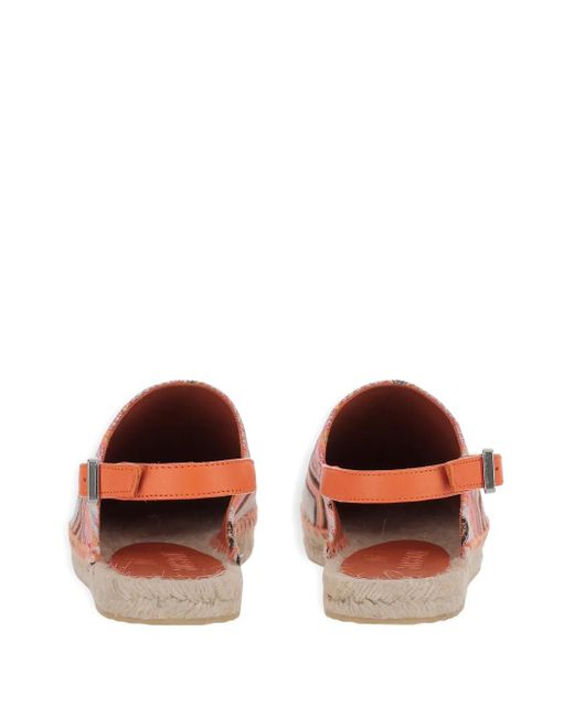 Missoni Pink Zigzag-Print Espadrilles