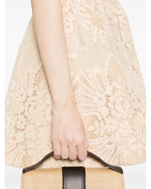 Sandro White Lace Mini Dress
