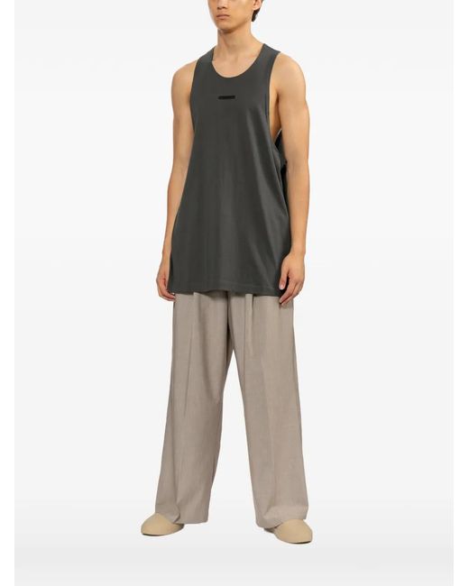 Essentials Black Essential Tank for men