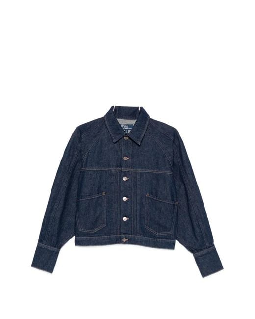 Polo Ralph Lauren Blue Button-Up Denim Jacket