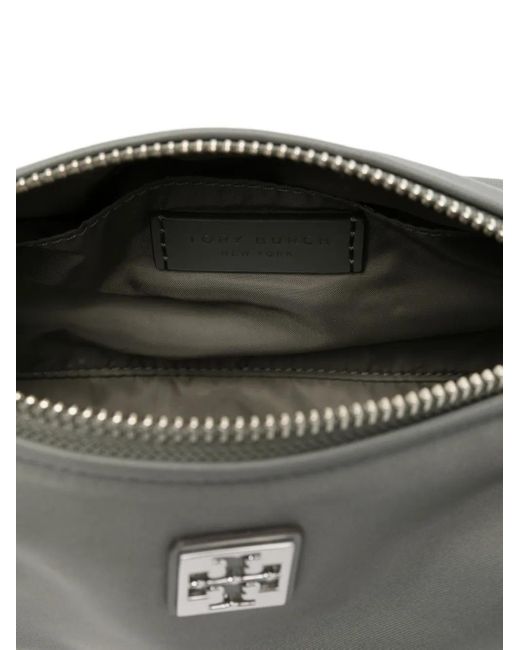 Tory Burch Virginia Cylinder Shoulder Bag in Gray | Lyst