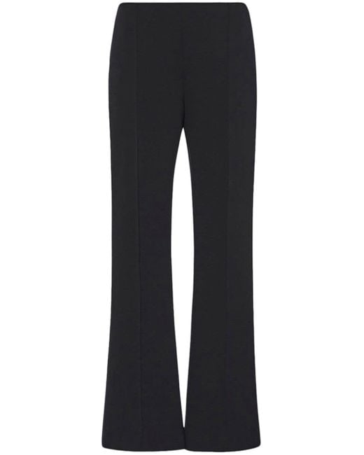 The Row Black Beca Cropped Trousers
