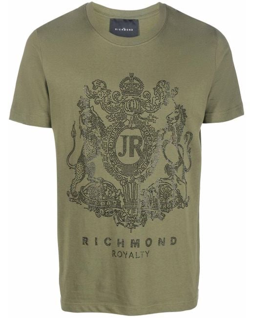 John Richmond Green Richmond Royalty T-shirt for men