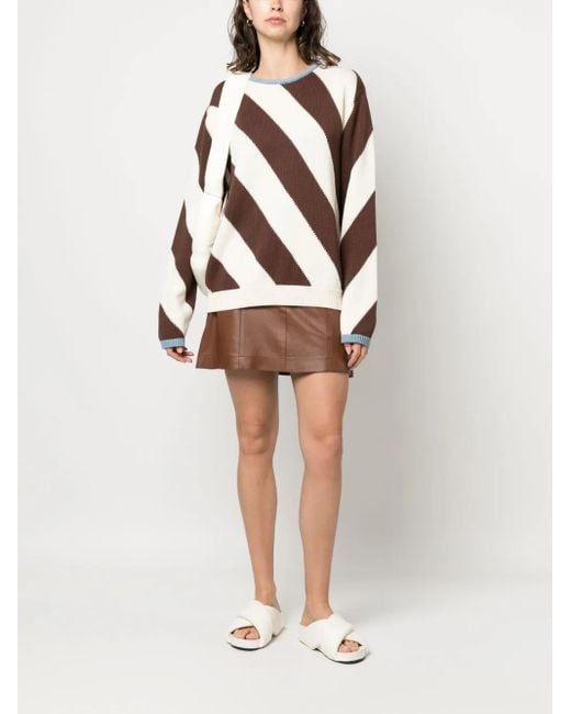 LaDoubleJ Brown Sweater Cotton