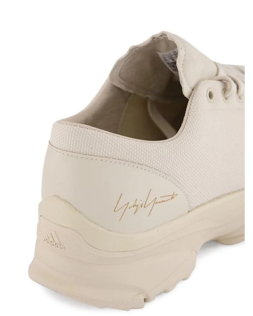 Y-3 White Gsg9 Panelled Sneakers for men