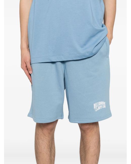 BBCICECREAM Blue Logo-Print Shorts for men