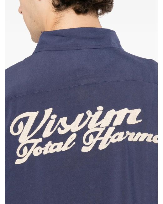 Visvim Blue Meridian Shirt for men