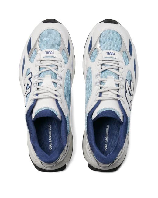 Orion monogram sneakers Karl Lagerfeld de hombre de color Blue