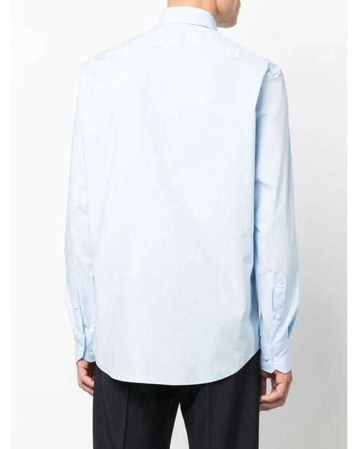 Boss Blue Kent Slim-Fit Shirt for men