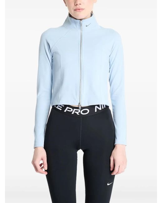 Giacca Con Zip di Nike in Blue