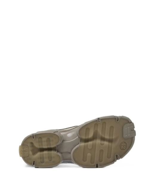 Camper Brown Tossu Panelled Mesh Sneakers