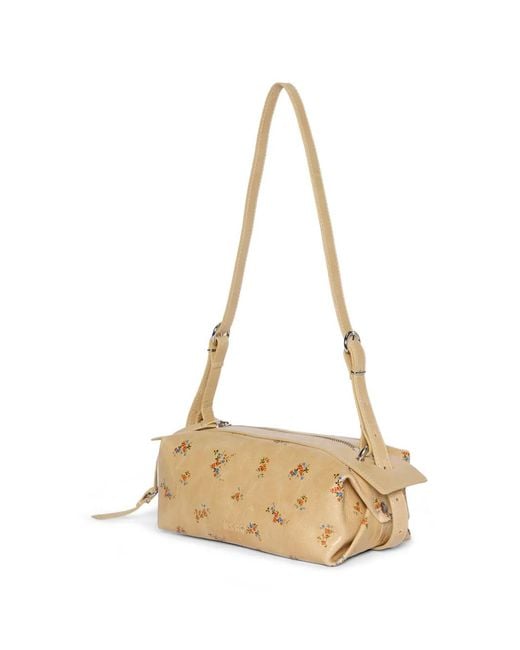 MSGM Natural Floral Shoulder Bag