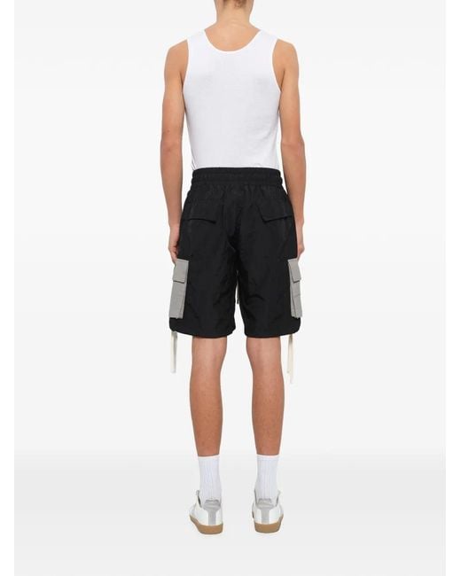 Daniel Patrick Black M93 Cargo Shorts for men