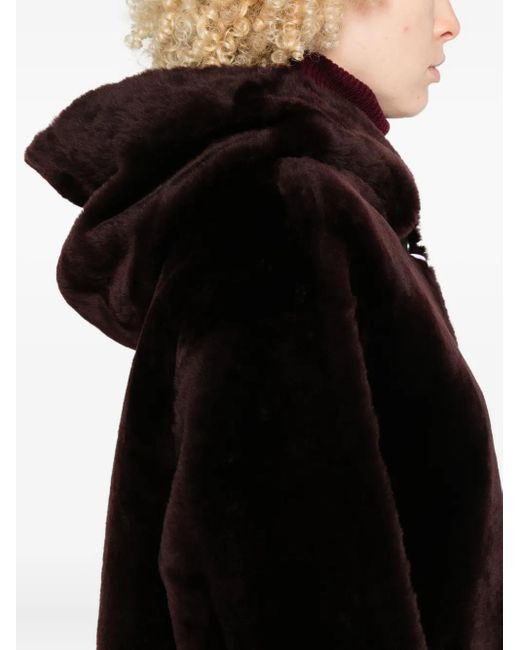 Arma Black Hooded Patch-Pocket Jacket
